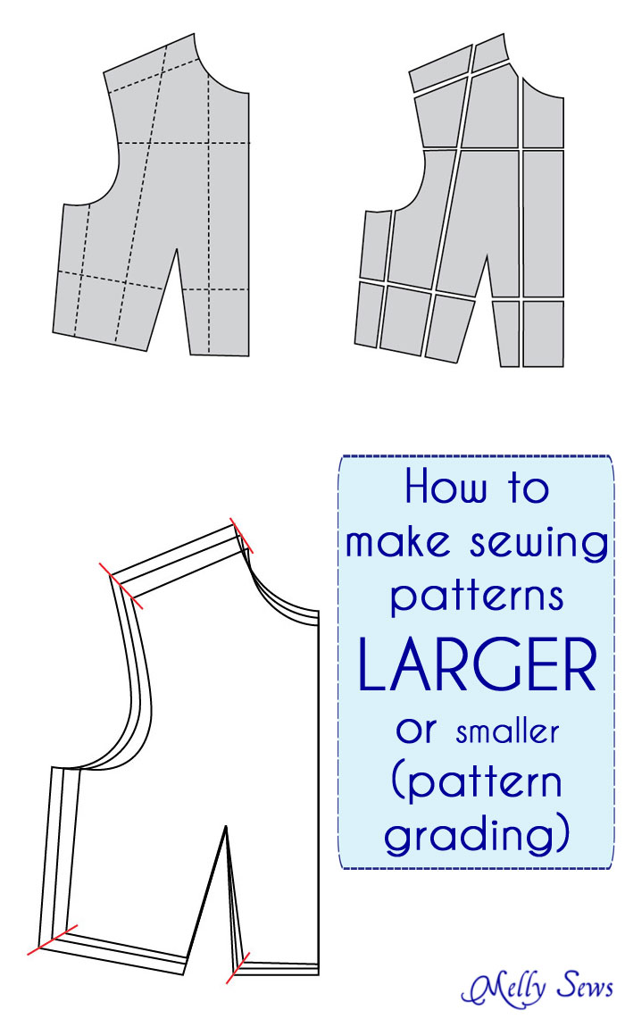 Grading Patterns - The Tailoress PDF Sewing Patterns