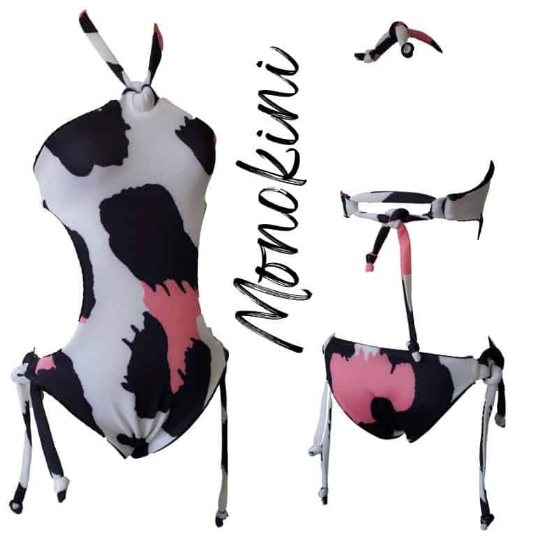 Monokini Swimsuit PDF Sewing Pattern The Tailoress