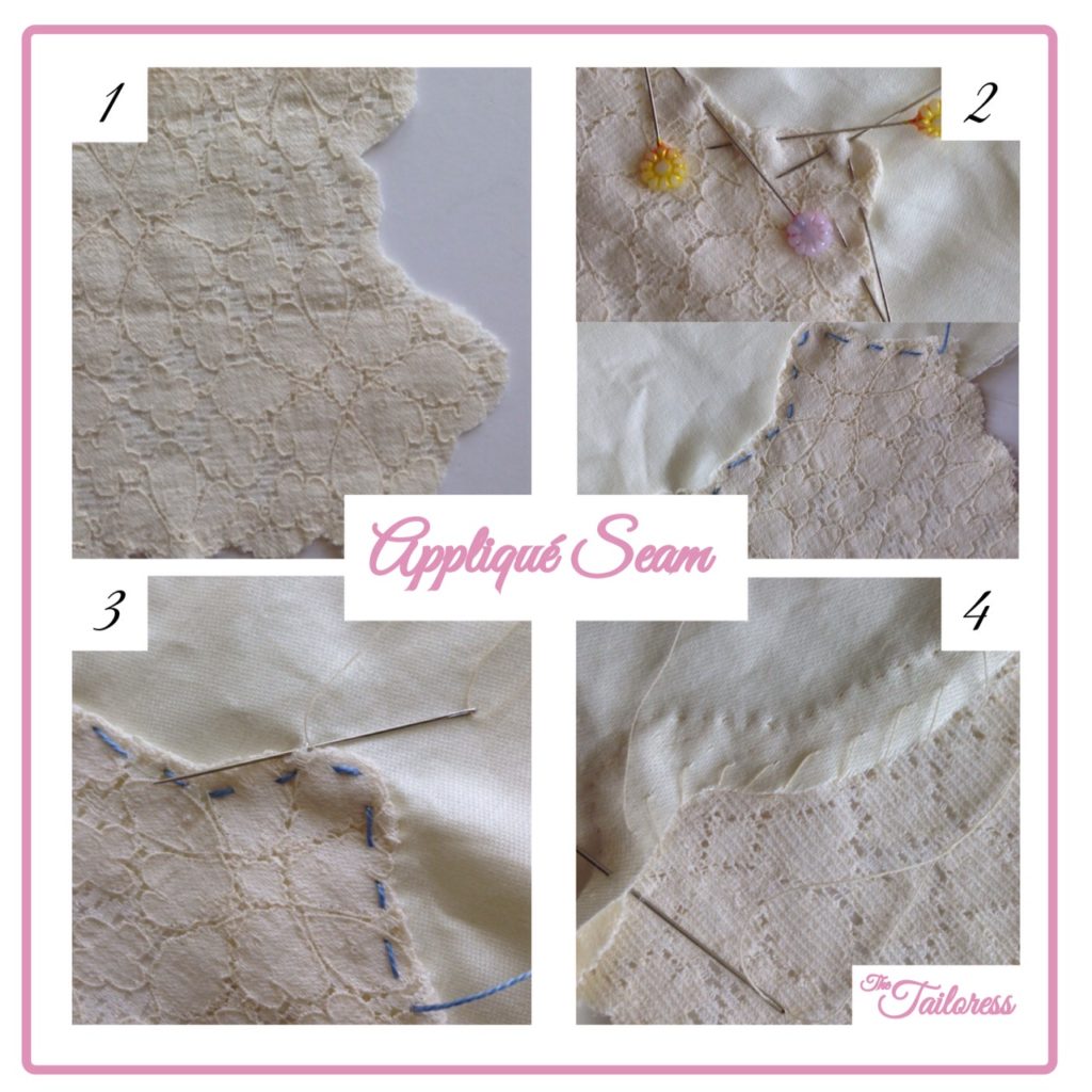 The Tailoress PDF Sewing Patterns - Appliqué Seam Appliqué Seam - The Tailoress PDF Sewing Patterns