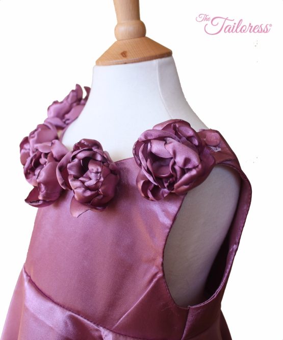 The Tailoress PDF Sewing Patterns - Heidi Rose Flower Girl Bridesmaid Dress PDF Sewing Pattern