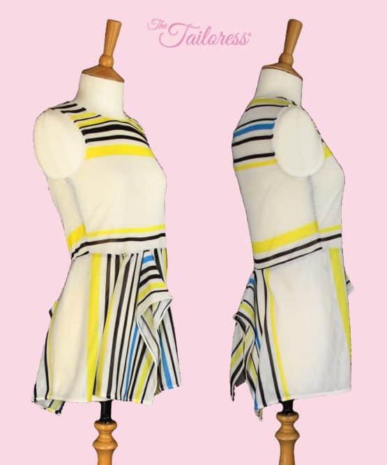 The Tailoress PDF Sewing Patterns - Isabel Handkerchief Top & Dress PDF Sewing Pattern - Adult size