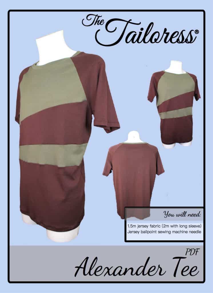 Alexander Tee Tutorial - The Tailoress PDF Sewing Patterns