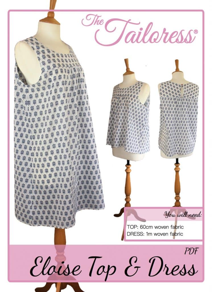 Eloise Top & Dress Tutorial - The Tailoress PDF Sewing Patterns