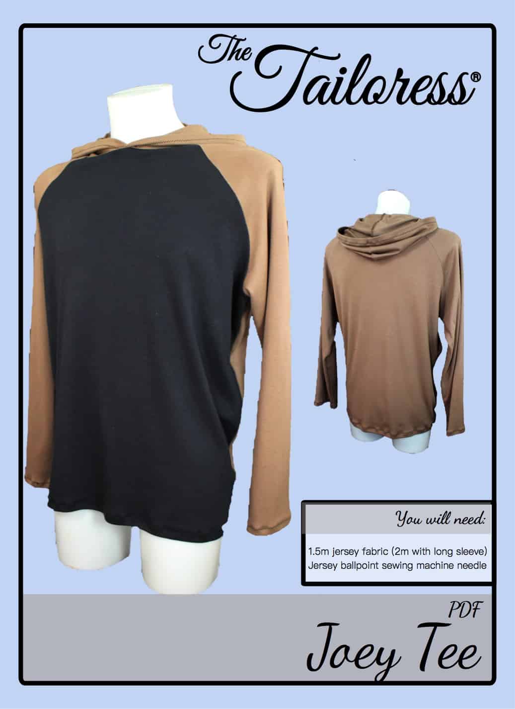 Joey Tee Tutorial - The Tailoress PDF Sewing Patterns