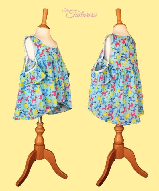 The Tailoress PDF Sewing Patterns - Rosana Top for Children PDF Sewing Pattern