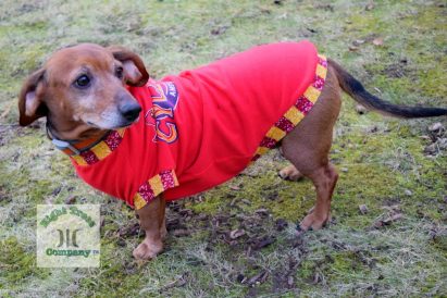 The Tailoress PDF Sewing Patterns - New Jasra Tee for Dachshunds by Eight Trees Company