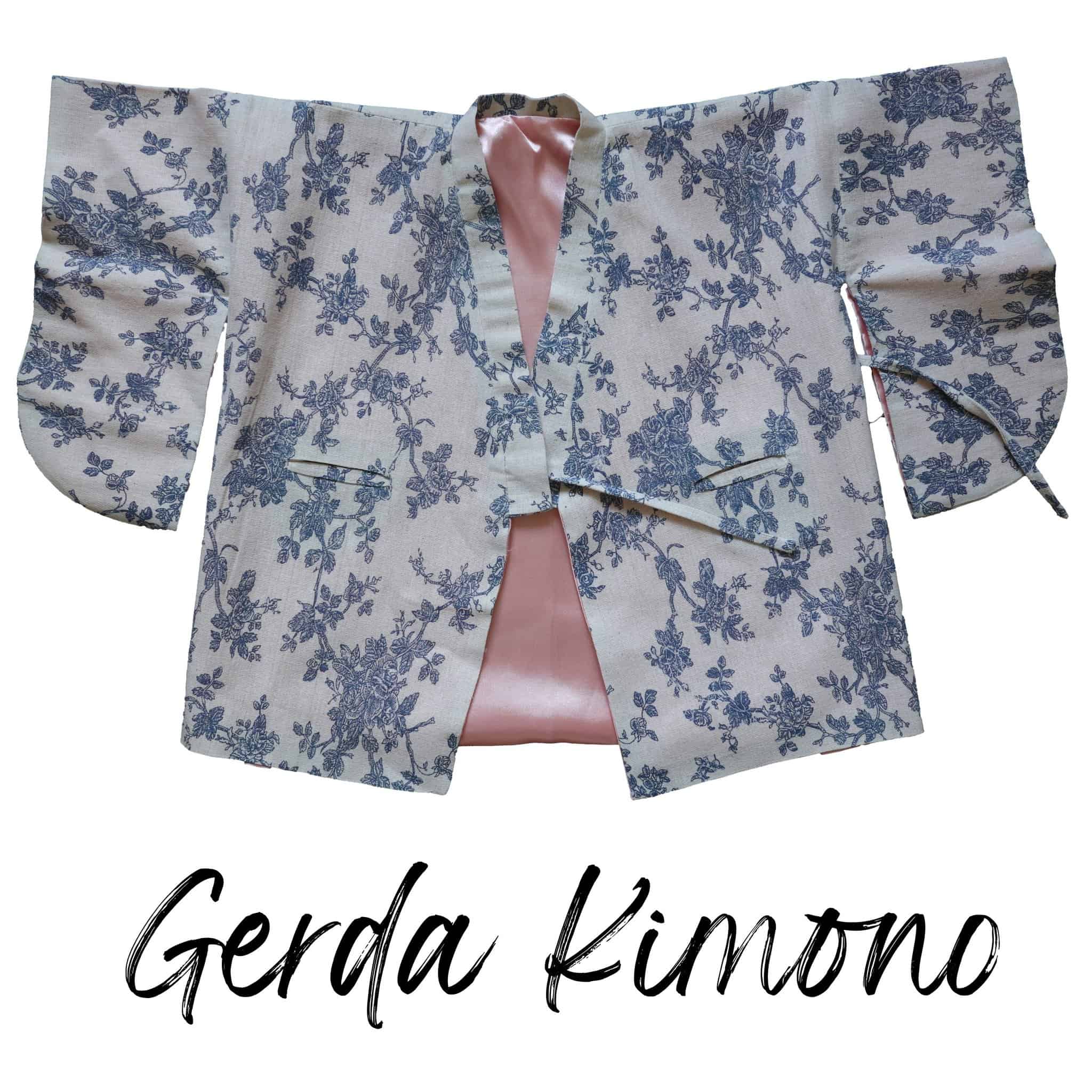 Kimono PDF Sewing Pattern - Gerda Kimono - The Tailoress PDF Sewing Patterns